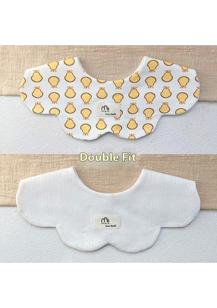 Pamuklu Önlük Salya Havlu Peplum Çift Taraflı Salya Cepli Önlükler (Yurt Dışından)