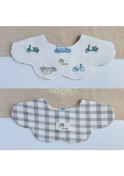 Pamuklu Önlük Salya Havlu Peplum Çift Taraflı Salya Cepli Önlükler (Yurt Dışından)