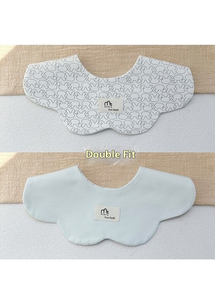 Pamuklu Önlük Salya Havlu Peplum Çift Taraflı Salya Cepli Önlükler (Yurt Dışından)