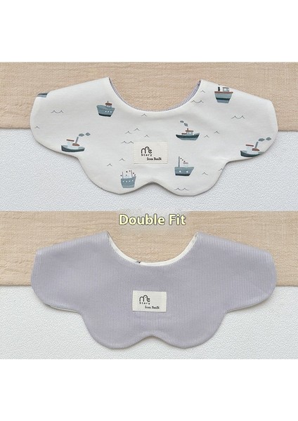 Pamuklu Önlük Salya Havlu Peplum Çift Taraflı Salya Cepli Önlükler (Yurt Dışından)