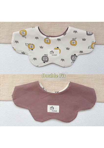 Pamuklu Önlük Salya Havlu Peplum Çift Taraflı Salya Cepli Önlükler (Yurt Dışından)