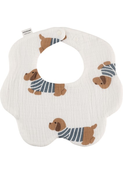 Petal Bib Drool Bib Drool Towela A Sınıfı Pamuk Altı Katlı Gazlı Bez Önlükler (Yurt Dışından)