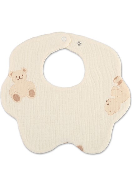 Petal Bib Drool Bib Drool Towela A Sınıfı Pamuk Altı Katlı Gazlı Bez Önlükler (Yurt Dışından)