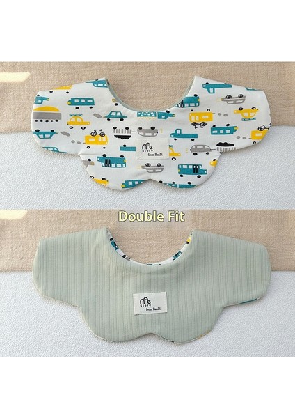 Pamuklu Önlük Salya Havlu Peplum Çift Taraflı Salya Cepli Önlükler (Yurt Dışından)