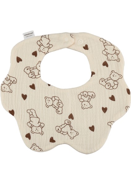 Petal Bib Drool Bib Drool Towela A Sınıfı Pamuk Altı Katlı Gazlı Bez Önlükler (Yurt Dışından)