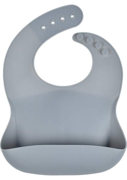 Bebek Pirinç Önlükleri Su Geçirmez 3D Salya Önlükleri Çocuk Yemek Yıkanabilir Silikon Önlükler (Yurt Dışından)