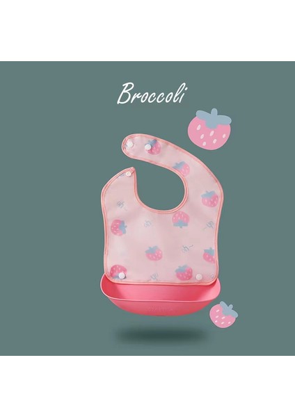 Yemek Önlükleri Su Geçirmez Önlükler Üç Boyutlu Ultra Yumuşak Yemek Önlükleri Anti-Kirli Salya Önlükleri Yardımcı Gıda Eri (Yurt Dışından)