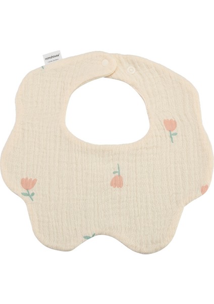 Petal Bib Drool Bib Drool Towela A Sınıfı Pamuk Altı Katlı Gazlı Bez Önlükler (Yurt Dışından)