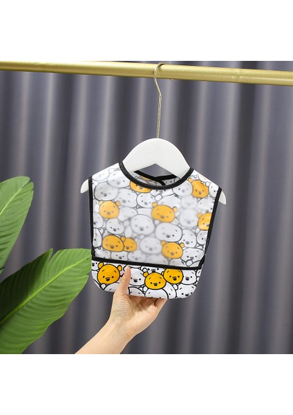 Eat Big Rice Önlük Kolsuz Nefes Alabilir Önlük Önlük Salya Havlu Tulum (Yurt Dışından)