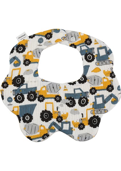 Petal Bib Drool Bib Drool Towela A Sınıfı Pamuk Altı Katlı Gazlı Bez Önlükler (Yurt Dışından)