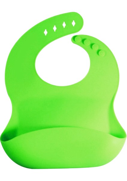 Silikon Salya Önlükleri Bebek Yemek Önlükleri Ultra Yumuşak Ince Gıda Sınıfı Çocuk Silikon Önlükleri (Yurt Dışından)