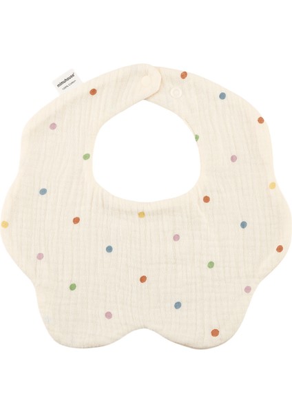 Petal Bib Drool Bib Drool Towela A Sınıfı Pamuk Altı Katlı Gazlı Bez Önlükler (Yurt Dışından)