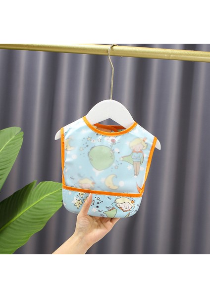 Eat Big Rice Önlük Kolsuz Nefes Alabilir Önlük Önlük Salya Havlu Tulum (Yurt Dışından)