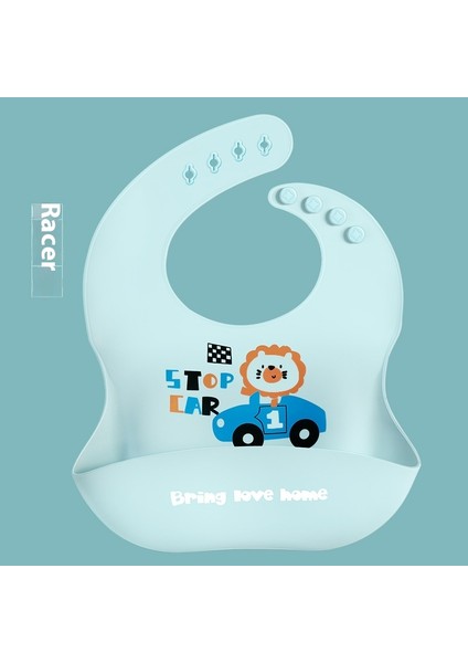 Silikon Yemek Önlükleri Üç Boyutlu Su Geçirmez Süper Yumuşak Yemek Önlükleri Büyük Önlükler (Yurt Dışından)