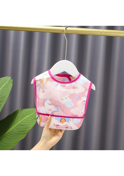 Eat Big Rice Önlük Kolsuz Nefes Alabilir Önlük Önlük Salya Havlu Tulum (Yurt Dışından)