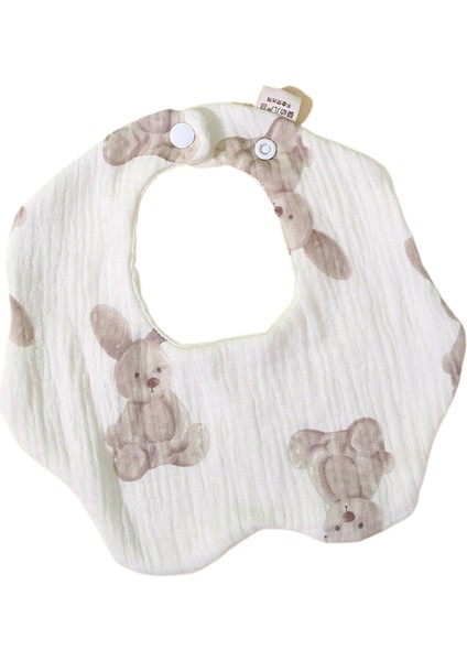 Altı Kat Gazlı Bez Petal Önlük Pamuk Salya Akıtma Havlusu Yenidoğan Önlükleri Bebek Tükürme Önleyici Havlu Pamuk (Yurt Dışından)