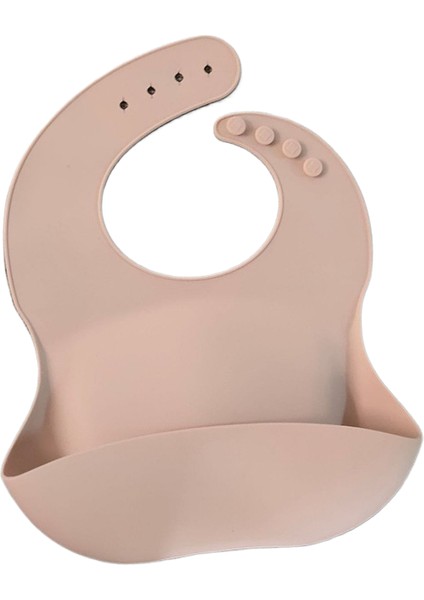 Bebek Pirinç Önlükleri Su Geçirmez 3D Salya Önlükleri Çocuk Yemek Yıkanabilir Silikon Önlükler (Yurt Dışından)