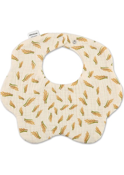 Petal Bib Drool Bib Drool Towela A Sınıfı Pamuk Altı Katlı Gazlı Bez Önlükler (Yurt Dışından)