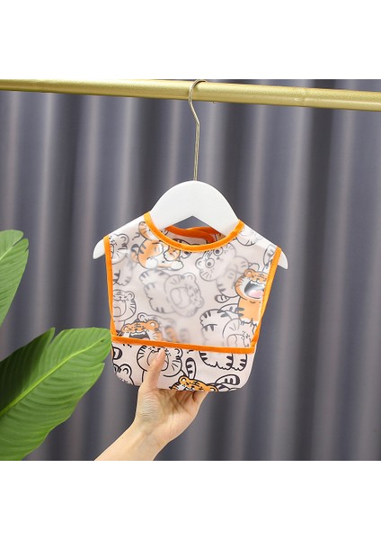 Eat Big Rice Önlük Kolsuz Nefes Alabilir Önlük Önlük Salya Havlu Tulum (Yurt Dışından)