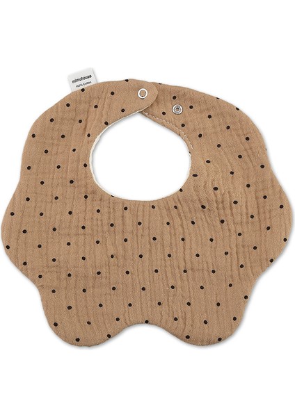 Petal Bib Drool Bib Drool Towela A Sınıfı Pamuk Altı Katlı Gazlı Bez Önlükler (Yurt Dışından)