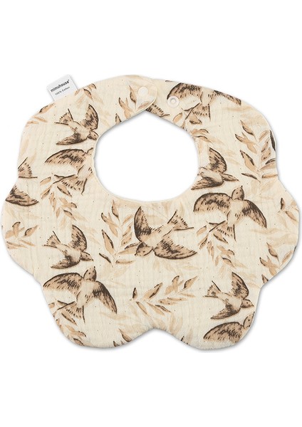 Petal Bib Drool Bib Drool Towela A Sınıfı Pamuk Altı Katlı Gazlı Bez Önlükler (Yurt Dışından)