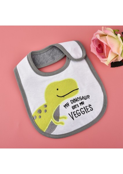 Önlük Stili Önlük Salya Havlusu Su Geçirmez (Yurt Dışından)