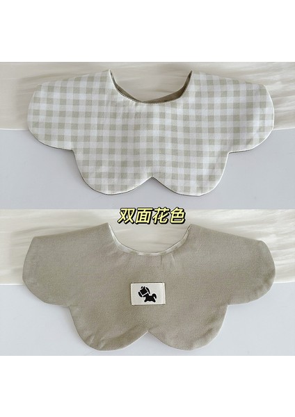 Pamuklu Önlük Salya Havlu Peplum Çift Taraflı Salya Cepli Önlükler (Yurt Dışından)