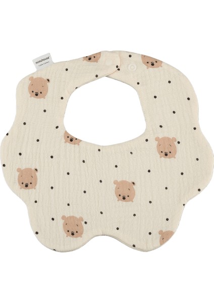 Petal Bib Drool Bib Drool Towela A Sınıfı Pamuk Altı Katlı Gazlı Bez Önlükler (Yurt Dışından)