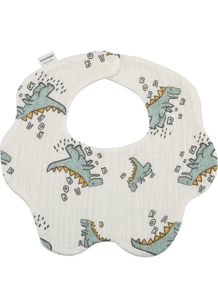 Petal Bib Drool Bib Drool Towela A Sınıfı Pamuk Altı Katlı Gazlı Bez Önlükler (Yurt Dışından)