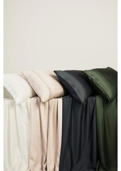 X TENCEL™ Lyocell 2'li Standart Yastık Kılıfı Seti Beyaz