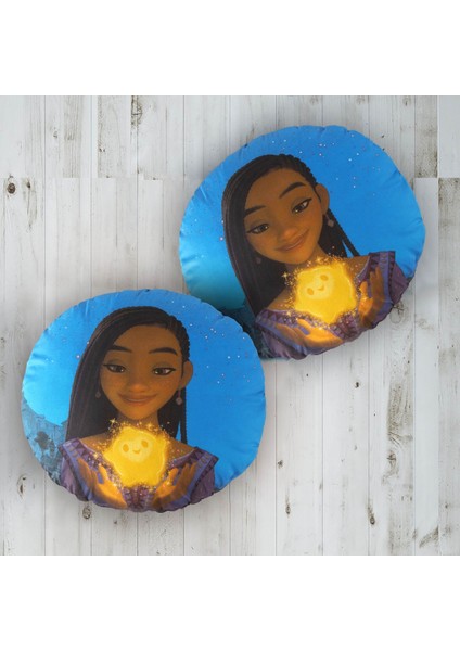 Lisanslı Disney Wish 40x40 Pamuk Kırlent fiyatları