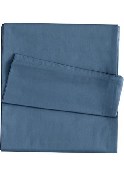 Mix&Match Pamuk Saten Çift Kişilik Çarşaf indigo