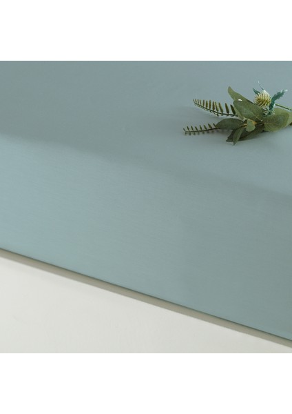 Mix&Match Pamuk Saten King Size Lastikli Çarşaf Yeşil