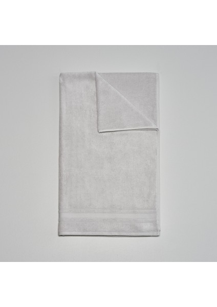 Soft Pamuk 85x150 cm Banyo Havlusu Gri