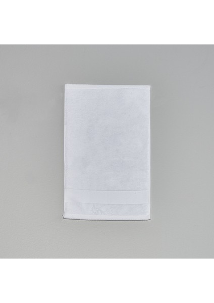 Premium Pamuk 30x45 cm El Havlusu Beyaz