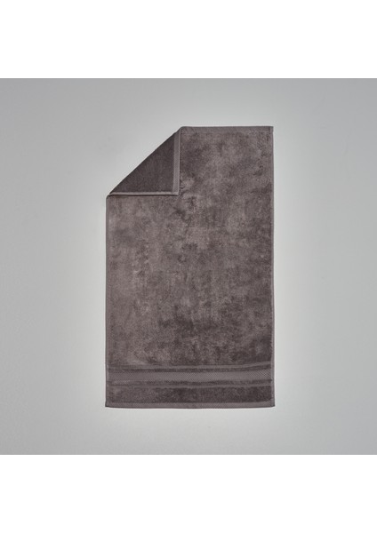 Soft Pamuk 85x150 cm Banyo Havlusu Gri