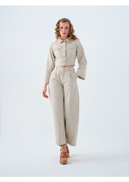 Wide Leg Regular Fit Kadın Pantolon