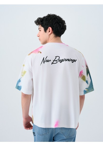 Oversize Fit Erkek Tshirt K.kol