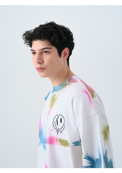 Oversize Fit Erkek Tshirt K.kol