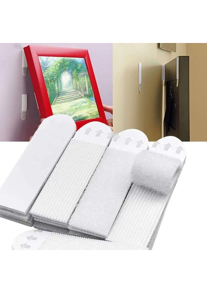 Resim ve Çerçeve Asma Bandı 6 Kg. - Şeffaf - 4 Adetli Set modelleri