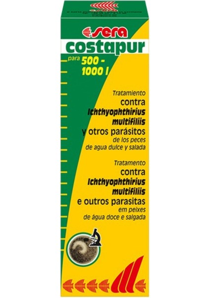 Costapur 50ml – Akvaryum Dış Parazit İlacı
