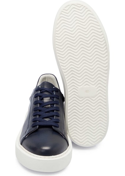 Taba Deri Erkek Sneaker - E25I1AY57300-A29