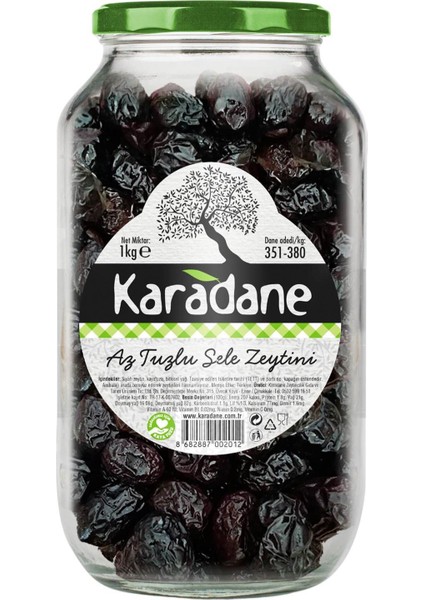 Az Tuzlu Sele Zeytin 351-380 Kalibre 1 kg
