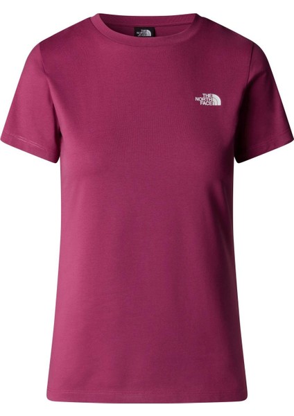 Sımple Dome Slım Tee Kadın T-Shirt Nf0a87nh6eo1