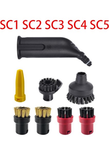 Sc1 Sc2 Sc3 Sc4 Sc5 Buharlı Süpürge Aksesuarları Için Güç Nozulu Güçlü Temizleme Fırçası Başlığı (Yurt Dışından)