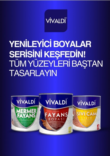 Fayans Boyası - Astar ve Vernik Gerektirmeyen Boya - Sınırsız Renk 1 kg