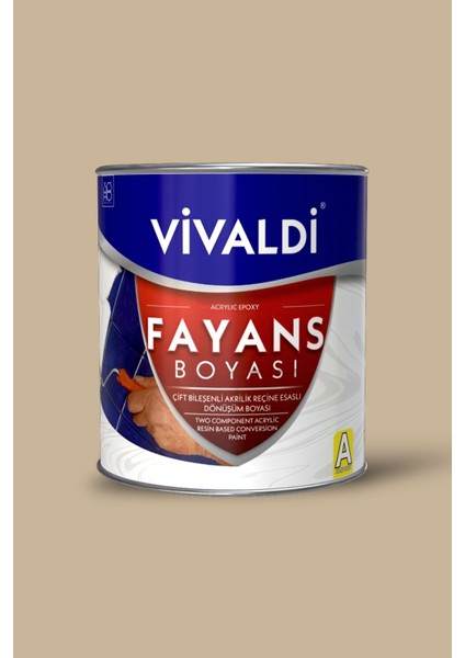 Fayans Boyası - Astar ve Vernik Gerektirmeyen Boya - Sınırsız Renk 1 kg