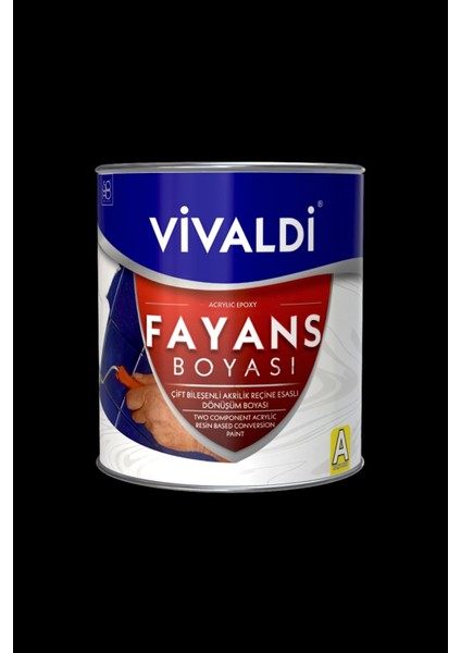Fayans Boyası - Astar ve Vernik Gerektirmeyen Boya - Sınırsız Renk 1 kg