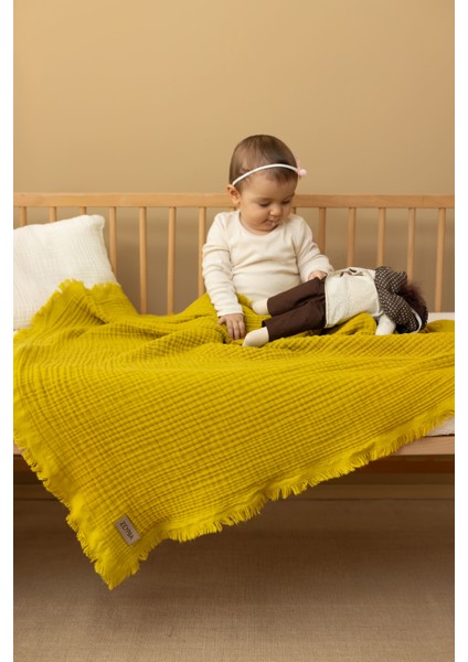 Yağyeşil 4 Katlı Müslin Bebek Müslin Çocuk Müslin %100 Pamuk 110x110cm AĞIZ MENDİLİ HEDİYE modelleri