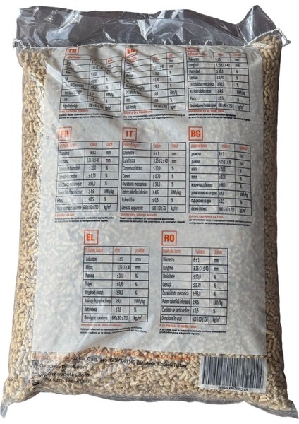Çam Pelet %100 Doğal Çam Peleti Kedi Kumu 20 Lt